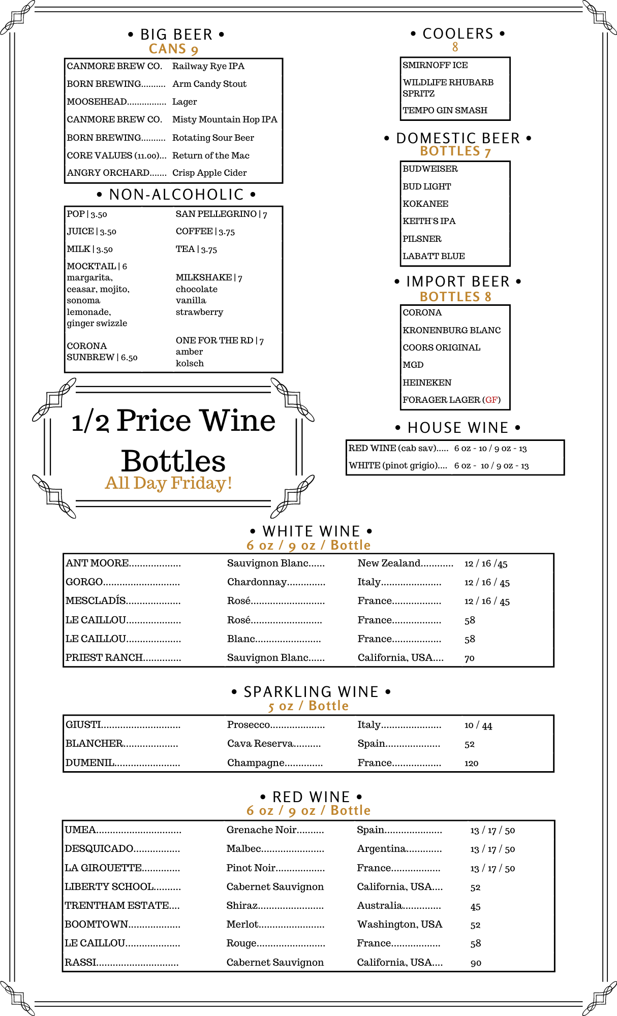 Summer 2023 Wines